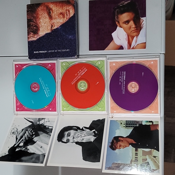 Elvis "ART OF THE CENTURY "collectors set like new condition 3 disc's collectors - Picture 4 of 4